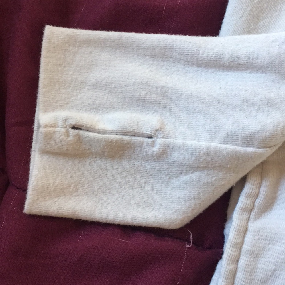 ✨SOLD✨♏️Victoria Secret PINK White Bling L/S - Picture 6 of 6